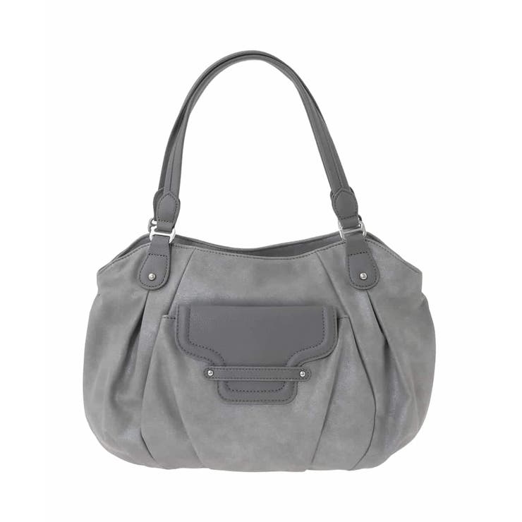 グレー | [2WAY]フラップポケットデザイントートバッグ | MK MICHEL KLEIN BAG