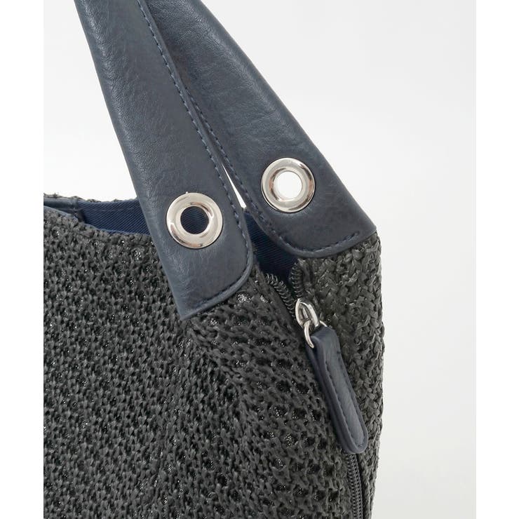 [2WAY]サイドファスナーコンパクトメッシュトートバッグ | MK MICHEL KLEIN BAG | 詳細画像5 