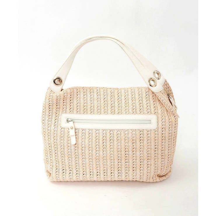 サイドファスナーメッシュデザイントートバッグ | MK MICHEL KLEIN BAG | 詳細画像3 