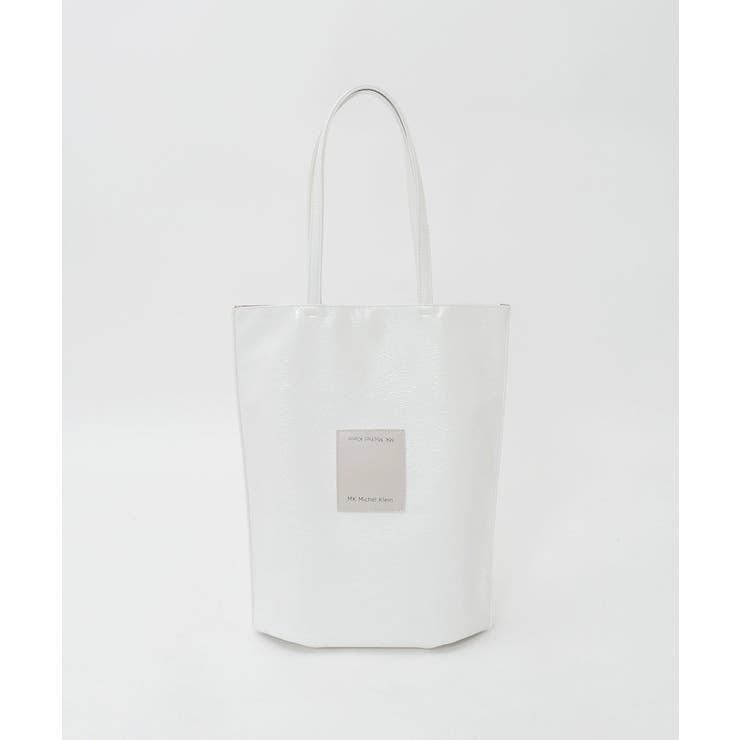 [軽量/A4収納可]合成皮革シンプルロゴトートバッグ | MK MICHEL KLEIN BAG | 詳細画像10 