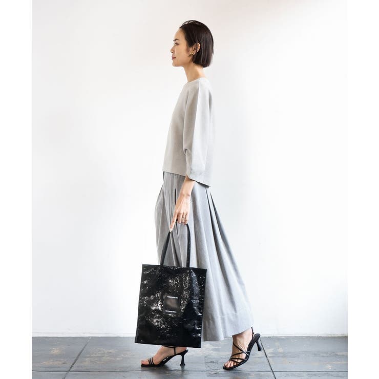 [軽量/A4収納可]合成皮革シンプルロゴトートバッグ | MK MICHEL KLEIN BAG | 詳細画像17 