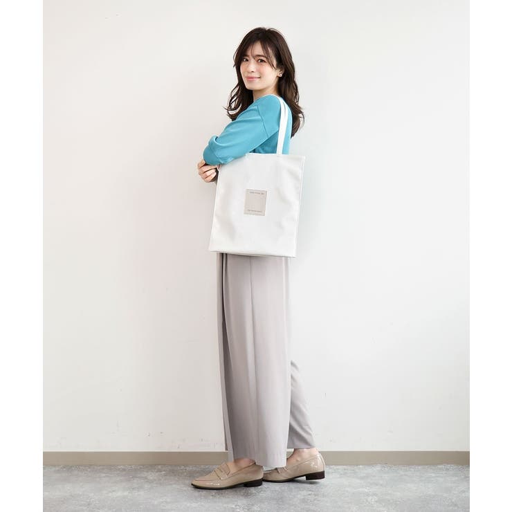 [軽量/A4収納可]合成皮革シンプルロゴトートバッグ | MK MICHEL KLEIN BAG | 詳細画像19 