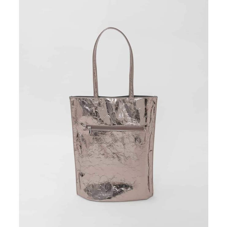 [軽量/A4収納可]合成皮革シンプルロゴトートバッグ | MK MICHEL KLEIN BAG | 詳細画像4 