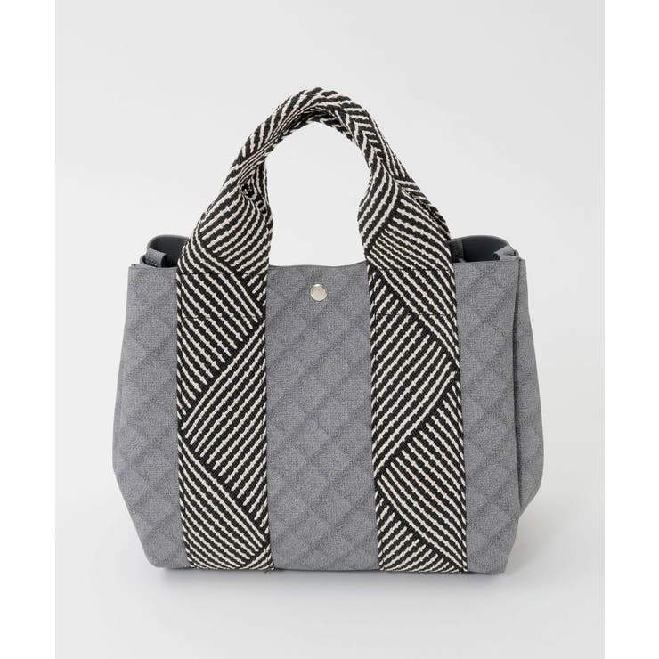 [2WAY/インバッグ付き]ヘリンボーンハンドルミニトートバッグ | MK MICHEL KLEIN BAG | 詳細画像13 