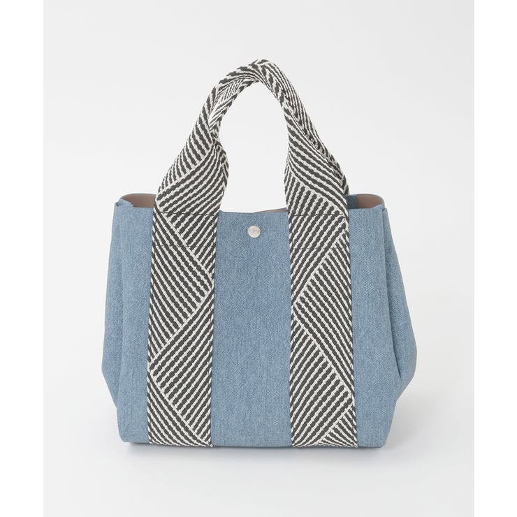 [2WAY/インバッグ付き]ヘリンボーンハンドルミニトートバッグ | MK MICHEL KLEIN BAG | 詳細画像2 