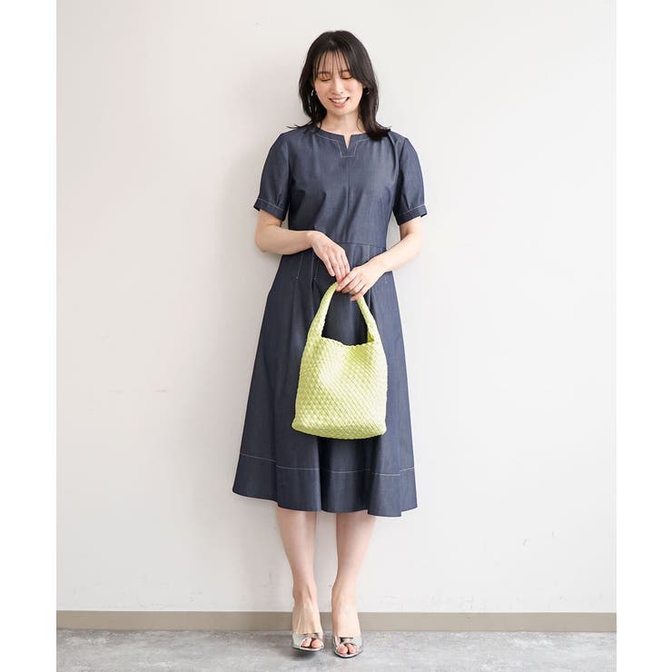 [2WAY]バケツデザインメッシュバッグ | MK MICHEL KLEIN BAG | 詳細画像8 
