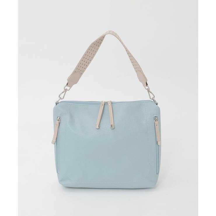 [2WAY]合成皮革パンチングワンショルダースクエアバッグ | MK MICHEL KLEIN BAG | 詳細画像10 