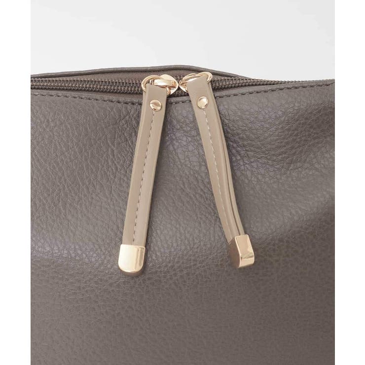 [2WAY]合成皮革パンチングワンショルダースクエアバッグ | MK MICHEL KLEIN BAG | 詳細画像5 