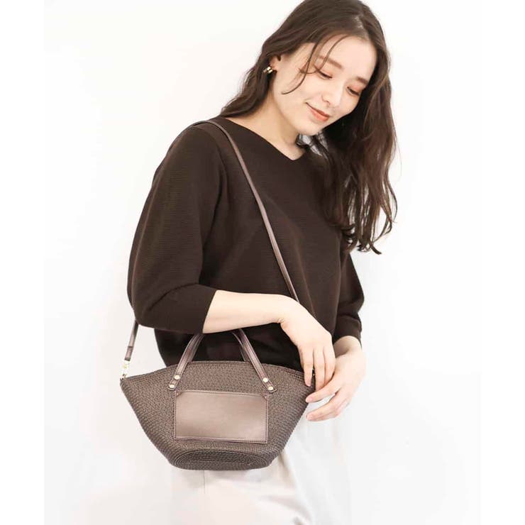 2WAY］ミニかごバッグ[品番：ITKW0001446]｜MK MICHEL KLEIN BAG  