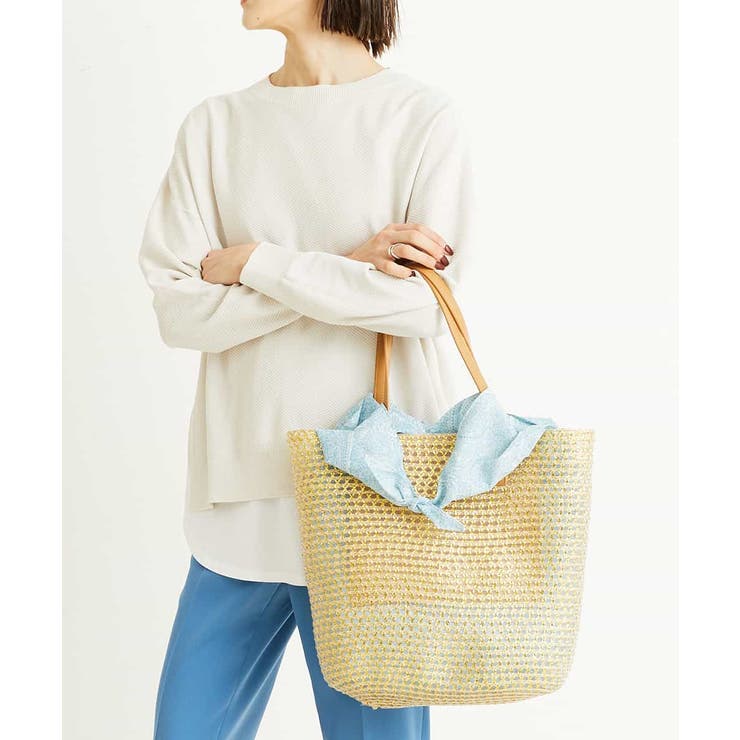 ゴールド | [インナー巾着付き]メッシュトートバッグ | MK MICHEL KLEIN BAG