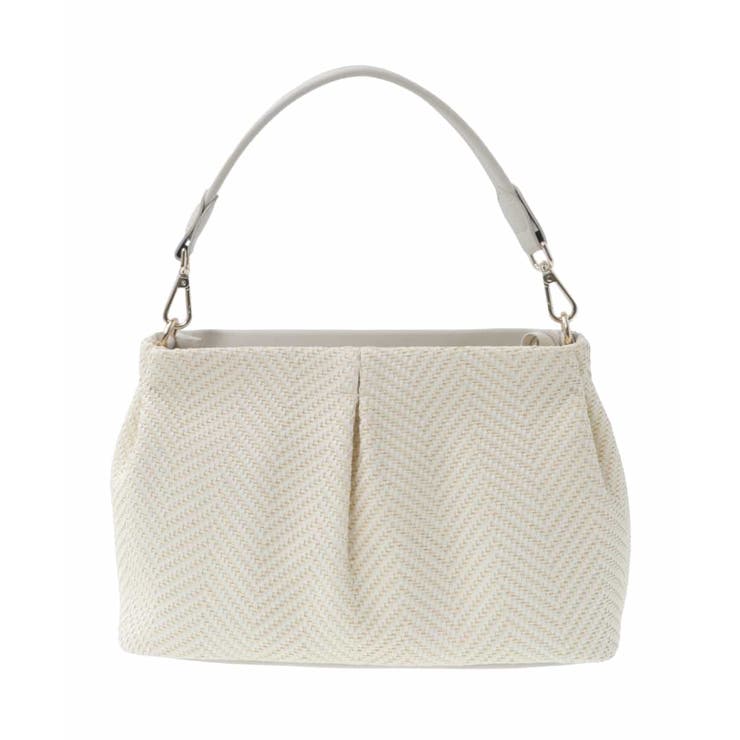 アイボリー | [2WAY]メッシュワンハンドルバッグ | MK MICHEL KLEIN BAG