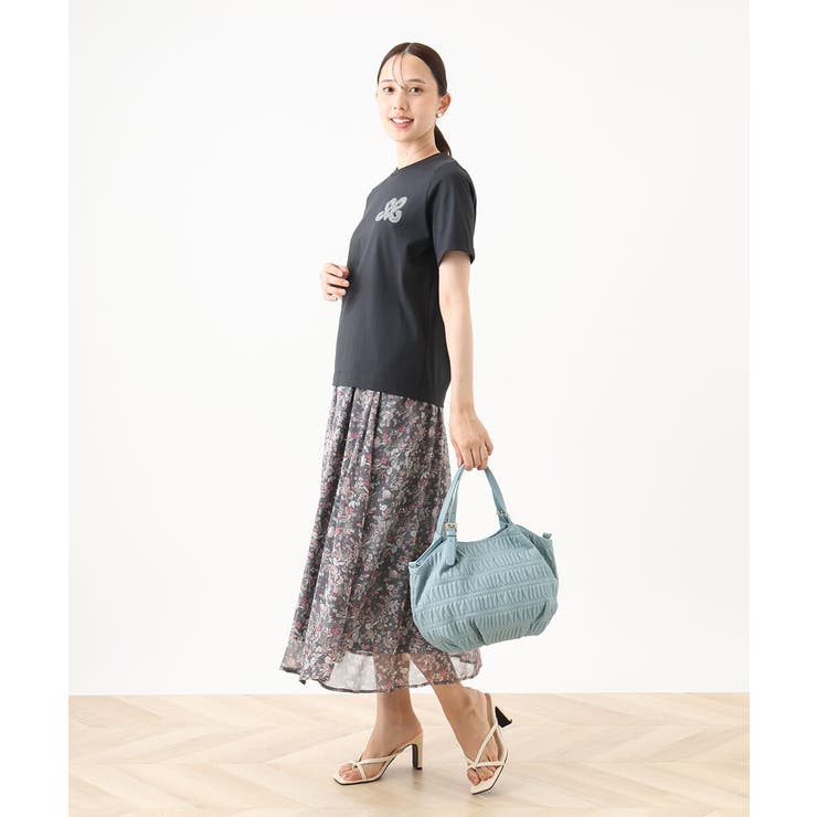 [2WAY]ギャザーデザインバッグ | MK MICHEL KLEIN BAG | 詳細画像20 