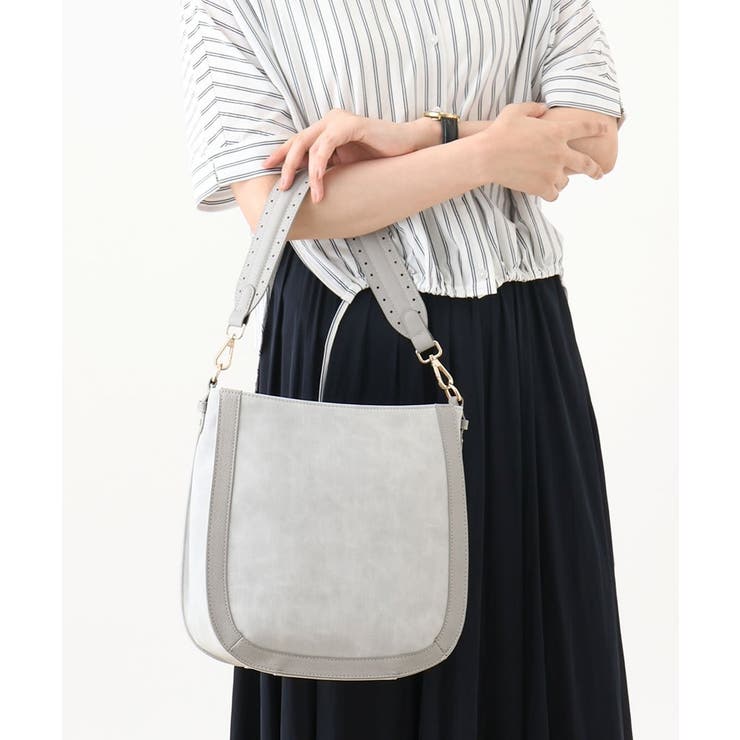 [2WAY]ラウンドワンハンドルバッグ | MK MICHEL KLEIN BAG | 詳細画像1 