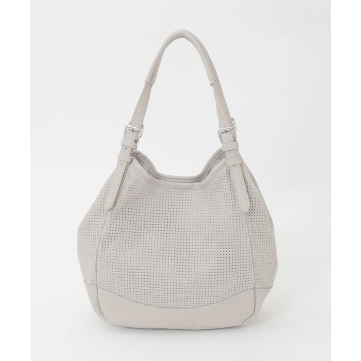 [2WAY/500g以下の軽量]ベルトデザインパンチングトート | MK MICHEL KLEIN BAG | 詳細画像15 