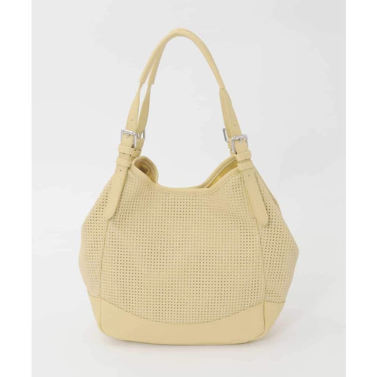 [2WAY/500g以下の軽量]ベルトデザインパンチングトート | MK MICHEL KLEIN BAG | 詳細画像2 