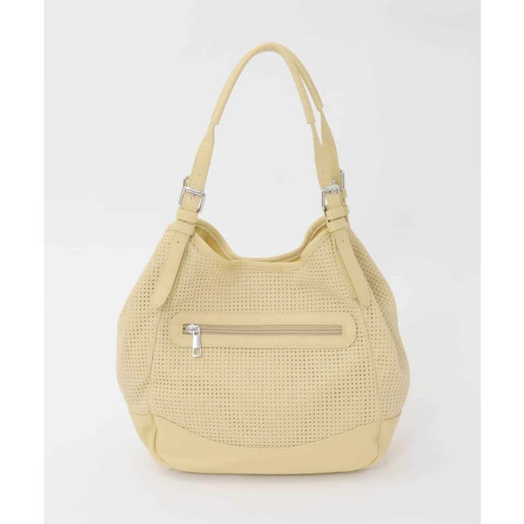 [2WAY/500g以下の軽量]ベルトデザインパンチングトート | MK MICHEL KLEIN BAG | 詳細画像4 
