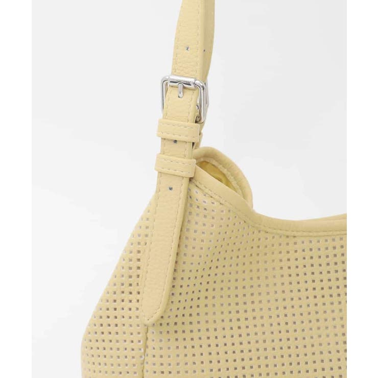 [2WAY/500g以下の軽量]ベルトデザインパンチングトート | MK MICHEL KLEIN BAG | 詳細画像6 