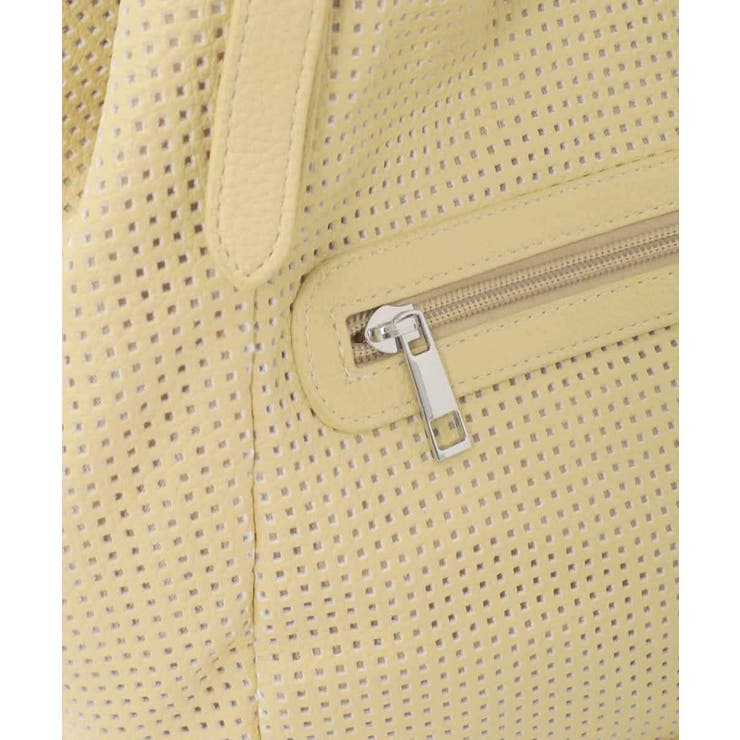 [2WAY/500g以下の軽量]ベルトデザインパンチングトート | MK MICHEL KLEIN BAG | 詳細画像7 