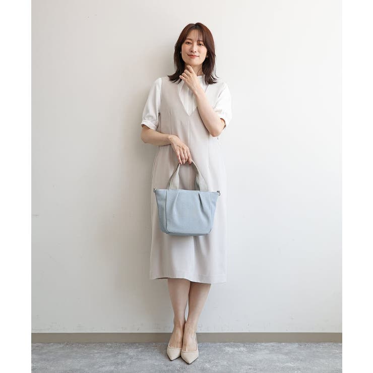 [2WAY/軽量]コンパクトオープンスクエアバッグ | MK MICHEL KLEIN BAG | 詳細画像21 