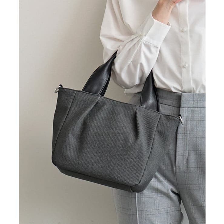ブラック | [2WAY/軽量]コンパクトオープンスクエアバッグ | MK MICHEL KLEIN BAG