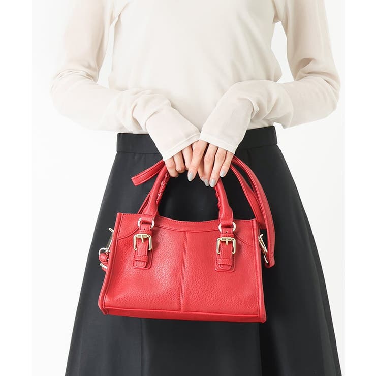 レッド | 【2WAY】ミニショルダーバッグ | MK MICHEL KLEIN BAG