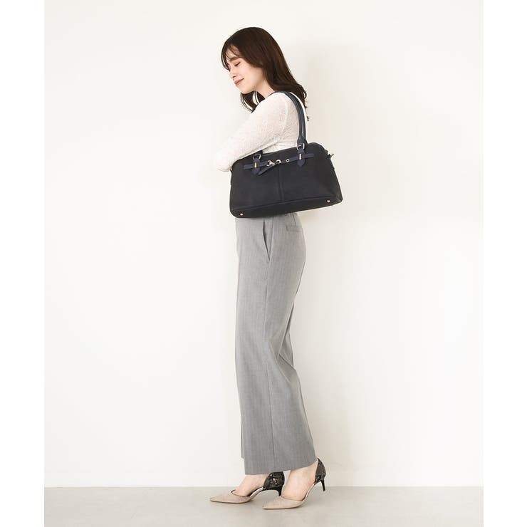 [2WAY]ワイドスクエアベルトトートバッグ | MK MICHEL KLEIN BAG | 詳細画像10 