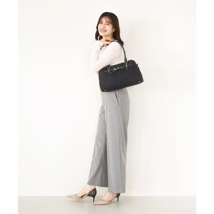 [2WAY]ワイドスクエアベルトトートバッグ | MK MICHEL KLEIN BAG | 詳細画像9 