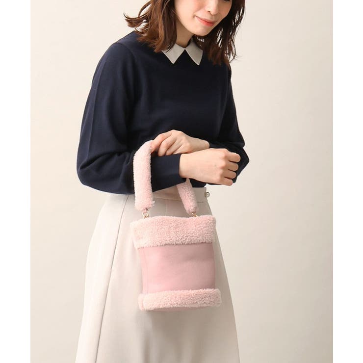 [2WAY]合成皮革ミニバケツバッグ | MK MICHEL KLEIN BAG | 詳細画像22 
