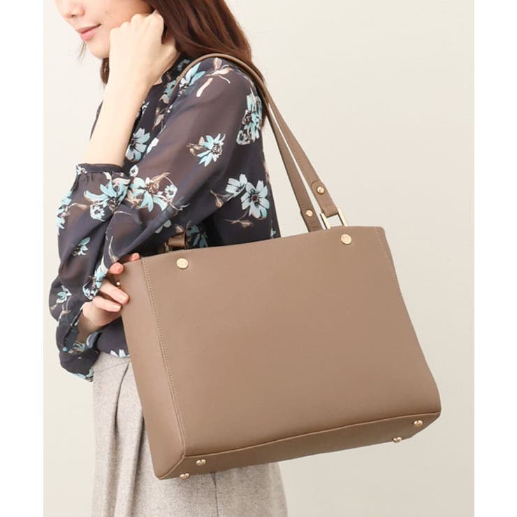 [2WAY]メタルリベットデザイントートバッグ | MK MICHEL KLEIN BAG | 詳細画像1 