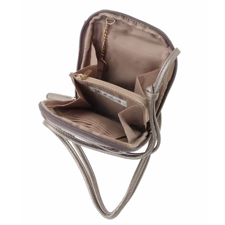 [軽量]牛革ウォレットショルダーバッグ | MK MICHEL KLEIN BAG | 詳細画像15 