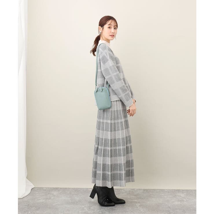 [軽量]牛革ウォレットショルダーバッグ | MK MICHEL KLEIN BAG | 詳細画像18 