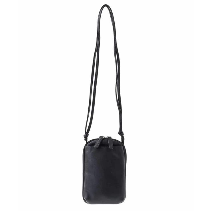 ブラック | [軽量]牛革ウォレットショルダーバッグ | MK MICHEL KLEIN BAG