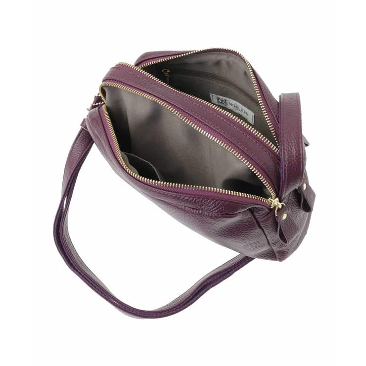 ダブルファスナーカウレザーショルダーバッグ | MK MICHEL KLEIN BAG | 詳細画像15 