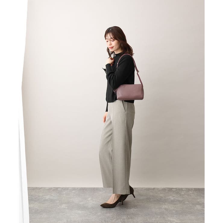 ダブルファスナーカウレザーショルダーバッグ | MK MICHEL KLEIN BAG | 詳細画像21 