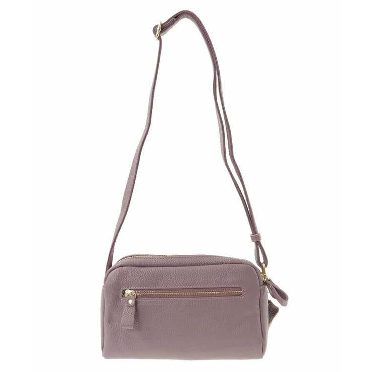 ダブルファスナーカウレザーショルダーバッグ | MK MICHEL KLEIN BAG | 詳細画像5 