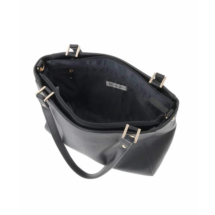 [2WAY/A4収納可]メタルポイント牛革トートバッグ | MK MICHEL KLEIN BAG | 詳細画像13 