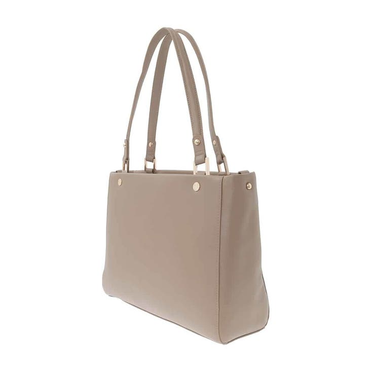 [2WAY/A4収納可]メタルポイント牛革トートバッグ | MK MICHEL KLEIN BAG | 詳細画像4 