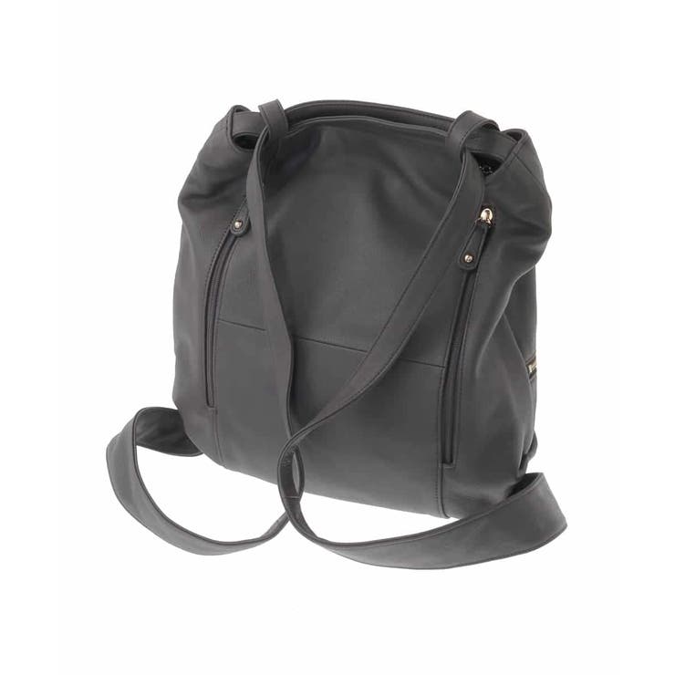 [2WAY/A4収納可]カウレザー変形トートバッグ | MK MICHEL KLEIN BAG | 詳細画像6 