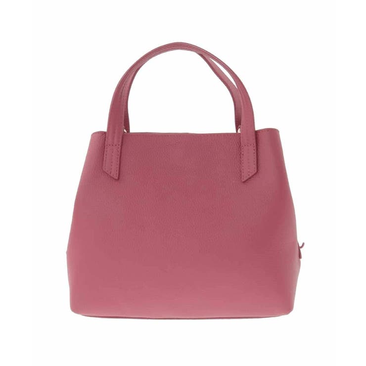 レッド | [2WAY]牛革コンパクトトートバッグ | MK MICHEL KLEIN BAG