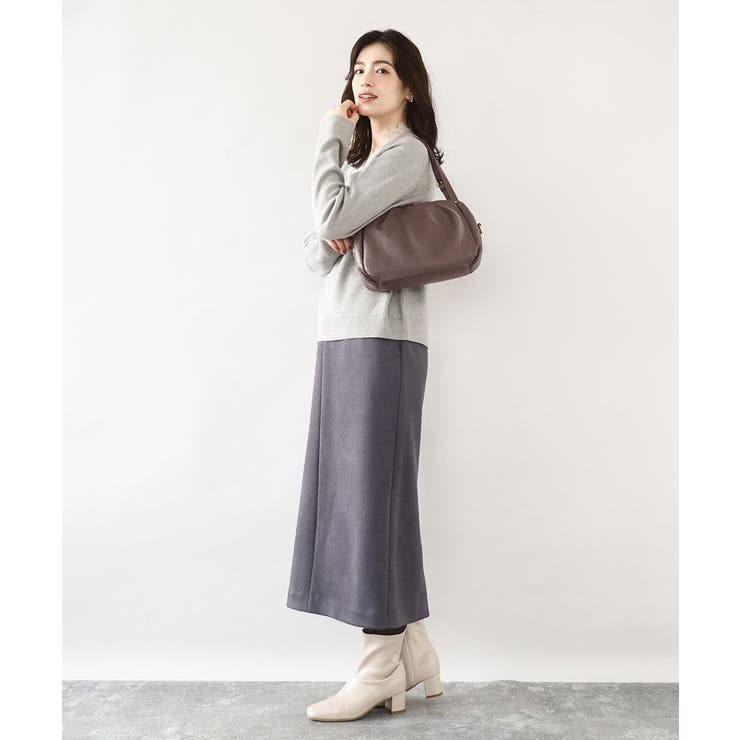 [2WAY]カウレザーベルトハンドルトートバッグ | MK MICHEL KLEIN BAG | 詳細画像15 