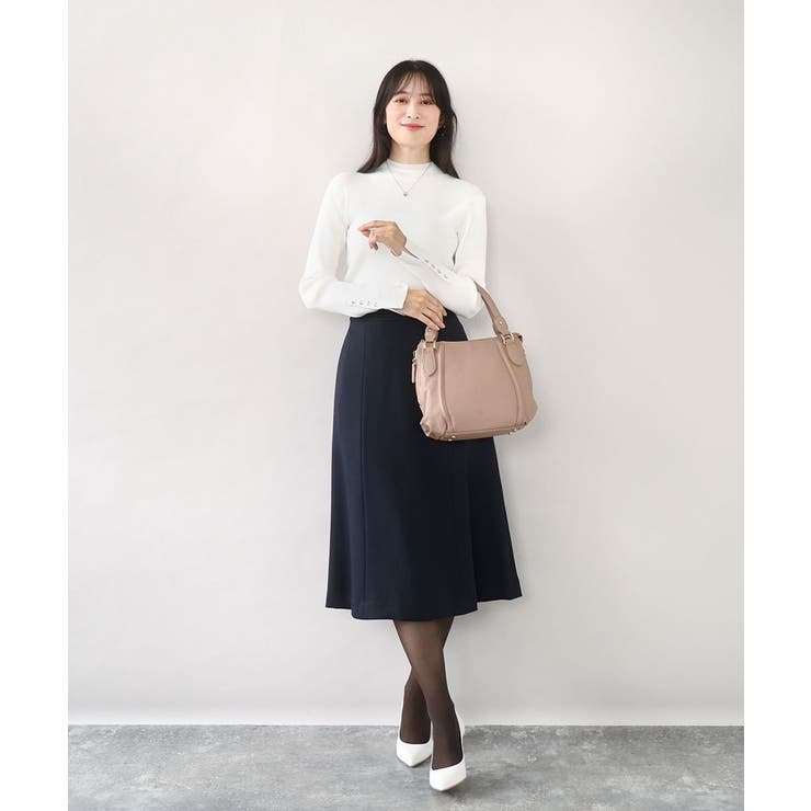 [2WAY]サイドジップコンパクトトートバッグ | MK MICHEL KLEIN BAG | 詳細画像14 