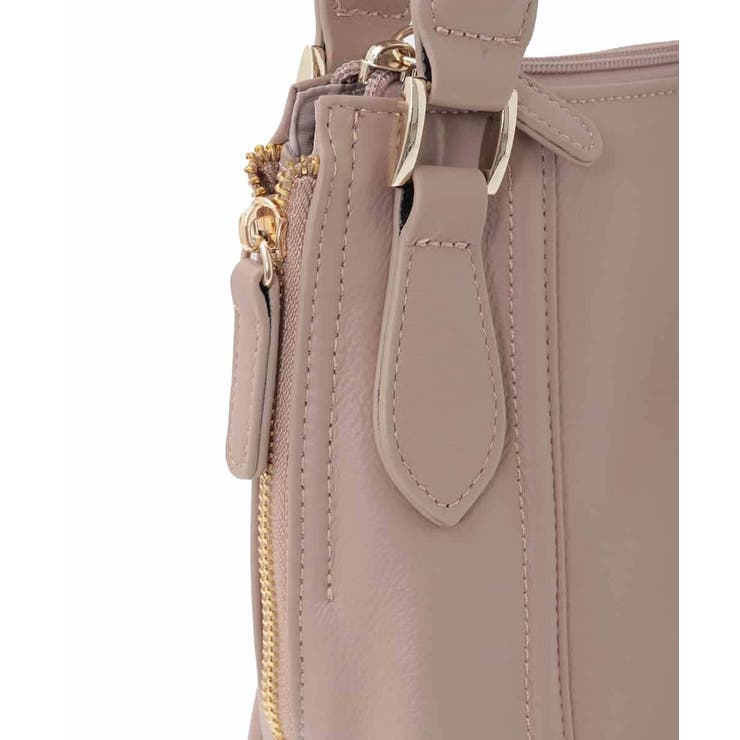 [2WAY]サイドジップコンパクトトートバッグ | MK MICHEL KLEIN BAG | 詳細画像7 