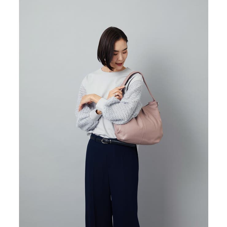 [2WAY]カウレザーワンハンドルバッグ | MK MICHEL KLEIN BAG | 詳細画像18 