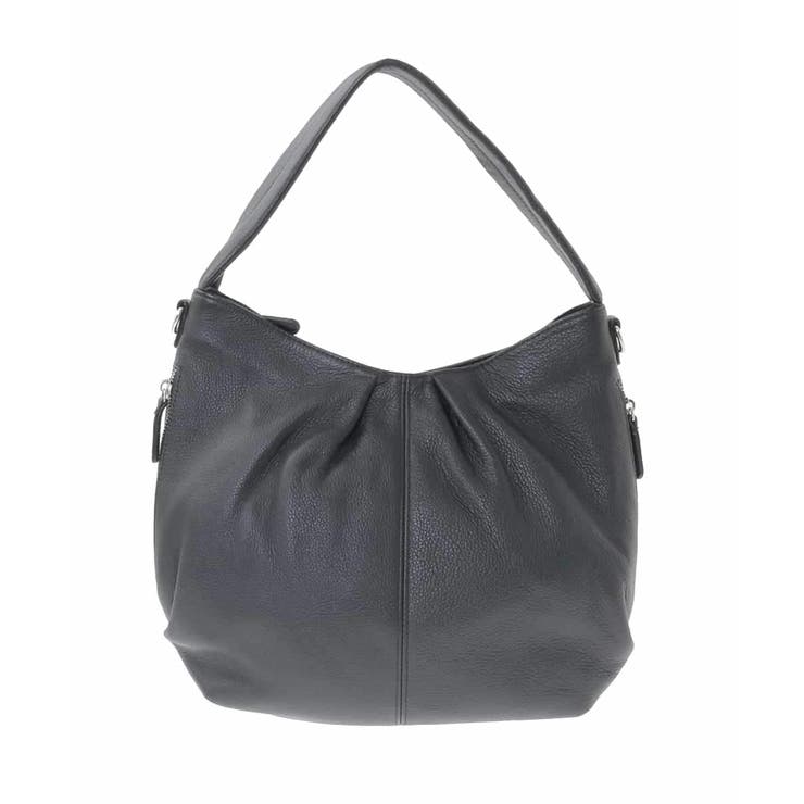 ブラック | [2WAY]カウレザーワンハンドルバッグ | MK MICHEL KLEIN BAG