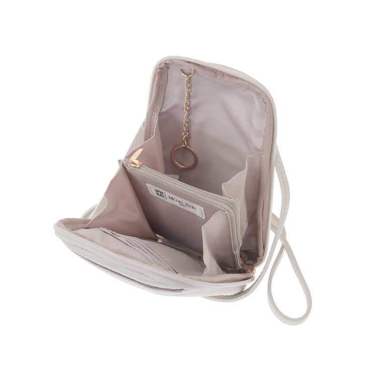 [軽量]牛革ショルダーウォレットバッグ | MK MICHEL KLEIN BAG | 詳細画像14 
