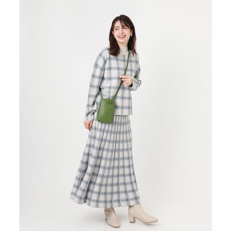 [軽量]牛革ショルダーウォレットバッグ | MK MICHEL KLEIN BAG | 詳細画像18 