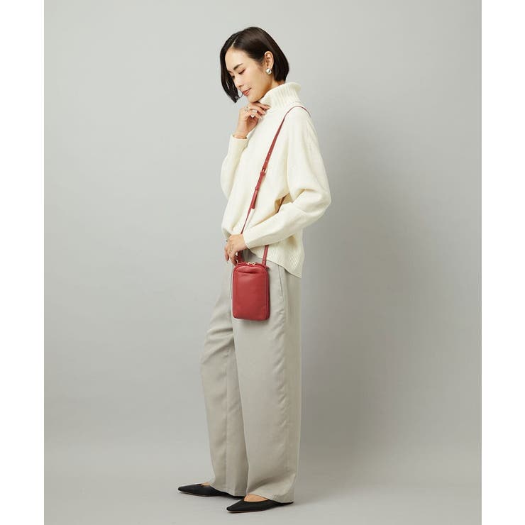 [軽量]牛革ショルダーウォレットバッグ | MK MICHEL KLEIN BAG | 詳細画像20 