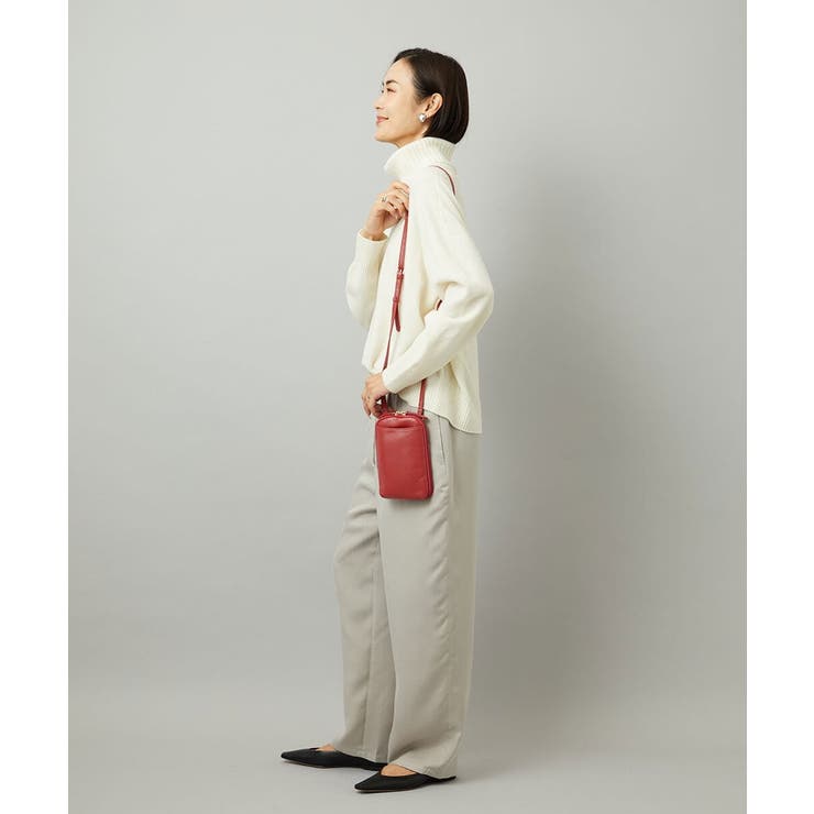 [軽量]牛革ショルダーウォレットバッグ | MK MICHEL KLEIN BAG | 詳細画像21 