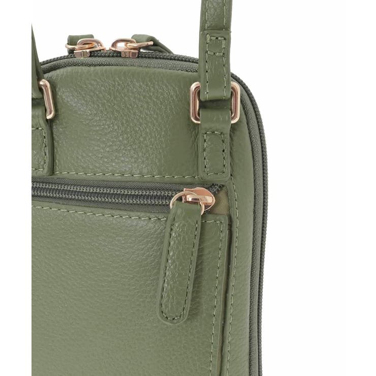 [軽量]牛革ショルダーウォレットバッグ | MK MICHEL KLEIN BAG | 詳細画像7 