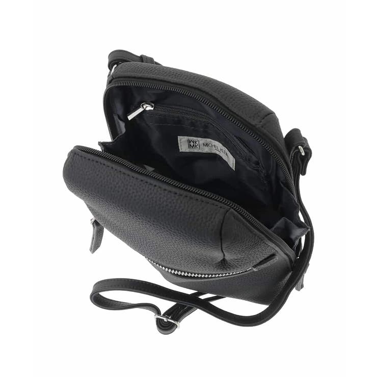 牛革ラウンドジップショルダーバッグ | MK MICHEL KLEIN BAG | 詳細画像15 